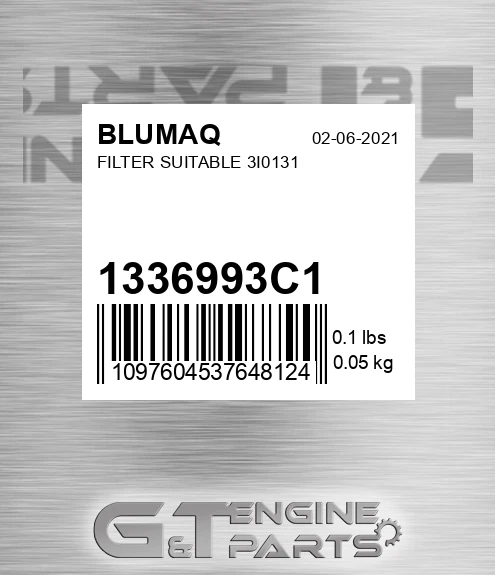 1336993C1 Filter Suitable 3i0131