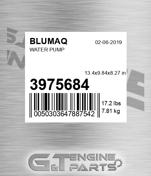 397-5684 Water Pump