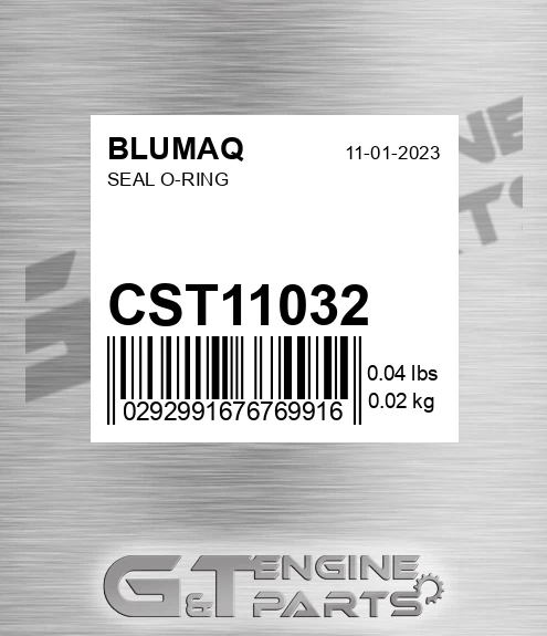 CST11032 Seal O-ring