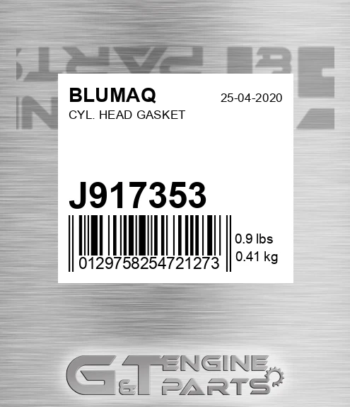 J917353 Cyl. Head Gasket