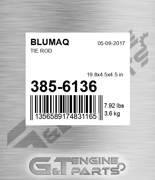 385-6136 Tie Rod