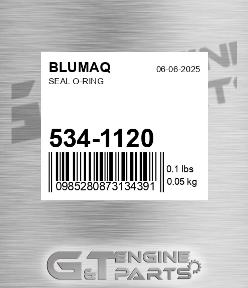 534-1120 Seal O-ring for BLUMAQ