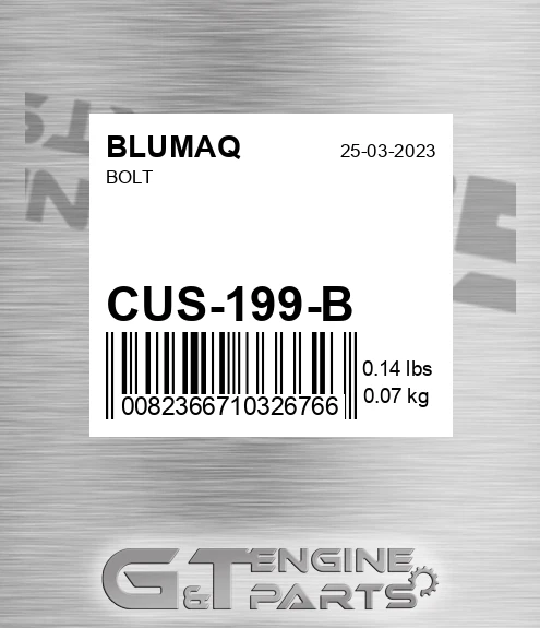 CUS-199-B BLUMAQ Bolt