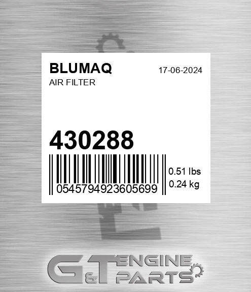 430288 BLUMAQ Air Filter