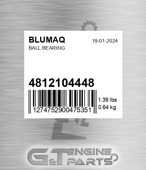 4812104448 Ball Bearing for BLUMAQ