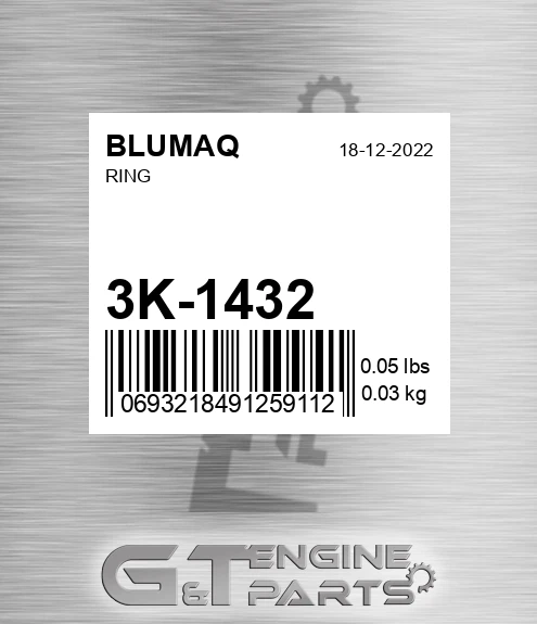 3K-1432 Ring for BLUMAQ