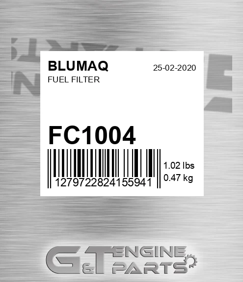 FC1004 BLUMAQ Fuel Filter