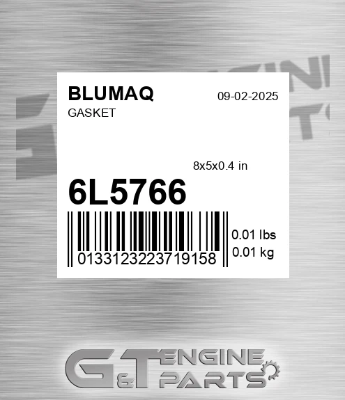 6L-5766 Gasket for BLUMAQ