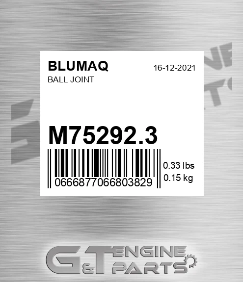 M75292.3 Ball Joint