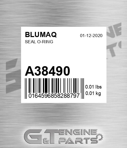 A38490 Seal O-ring