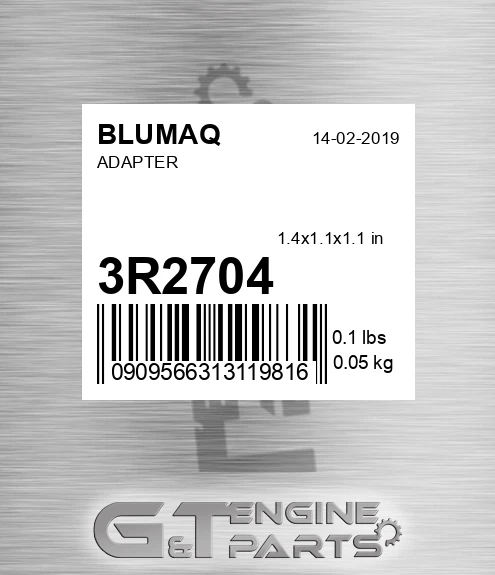 3R-2704 Adapter for BLUMAQ