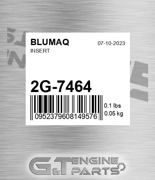 2G-7464 Insert
