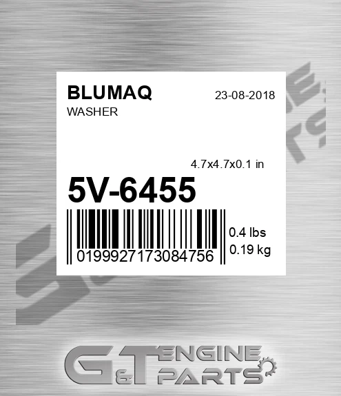 5V-6455 Washer for BLUMAQ