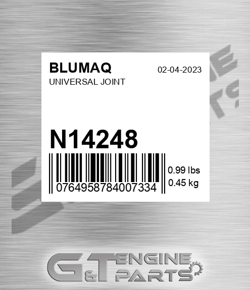 N14248 BLUMAQ Universal Joint
