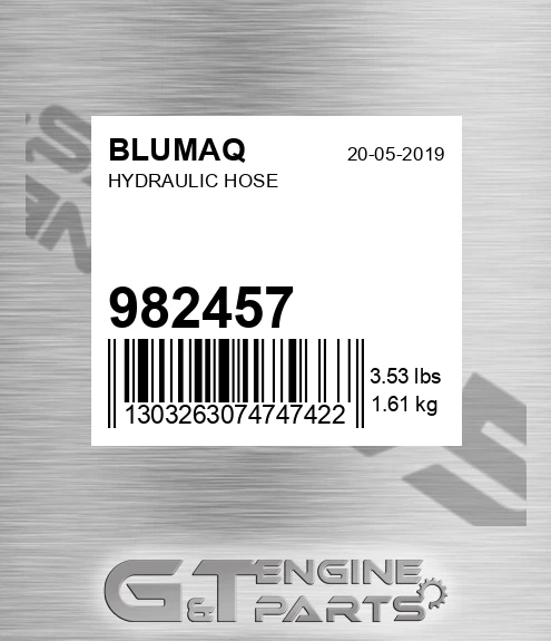 982457 Hydraulic Hose for BLUMAQ