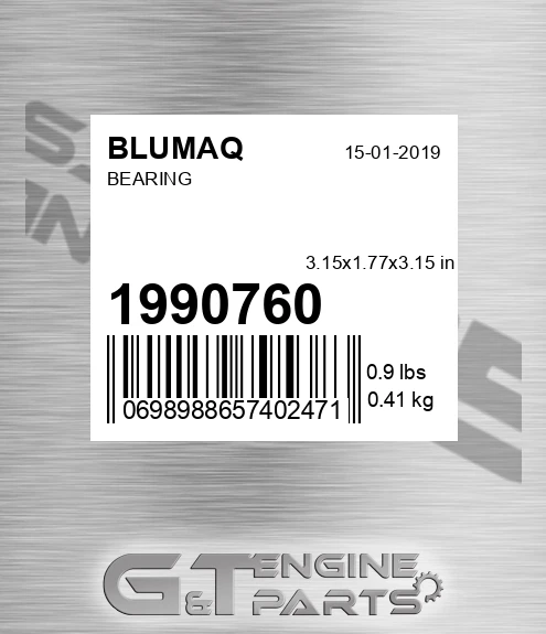 199-0760 Bearing for BLUMAQ