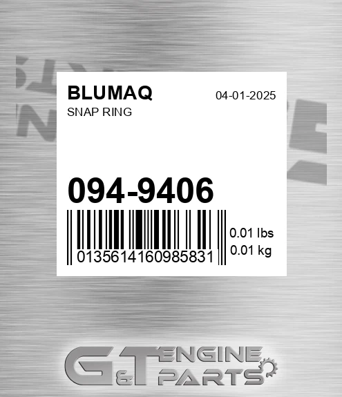 094-9406 Snap Ring for BLUMAQ