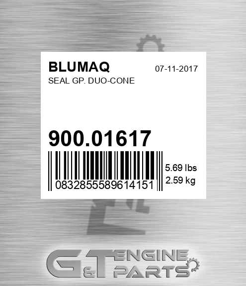 900.01617 Seal Gp. Duo-cone for BLUMAQ