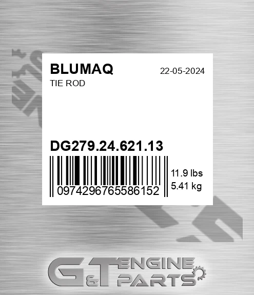 DG279.24.621.13 Tie Rod for BLUMAQ