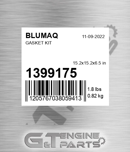 139-9175 BLUMAQ Gasket Kit