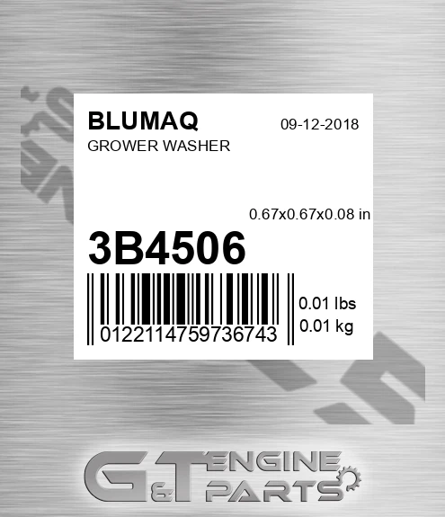 3B-4506 Grower Washer