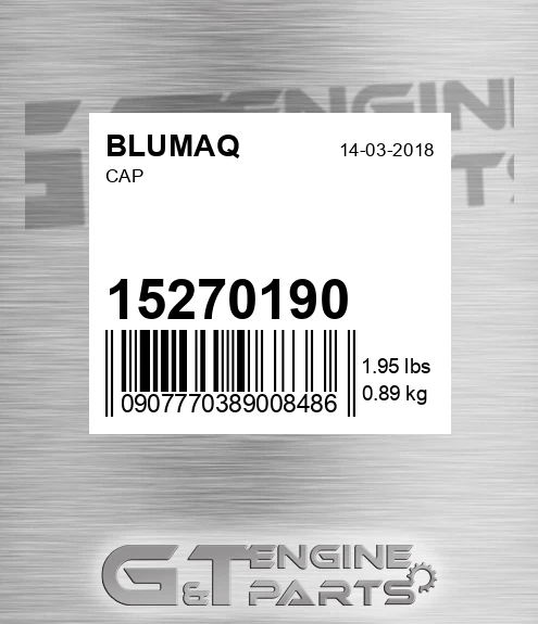 15270190 Cap for BLUMAQ