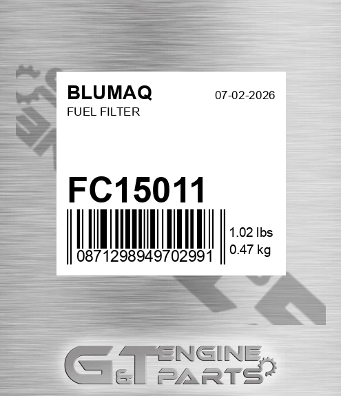 FC15011 BLUMAQ Fuel Filter