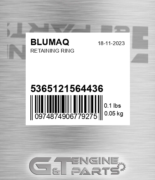 5365121564436 Retaining Ring for BLUMAQ