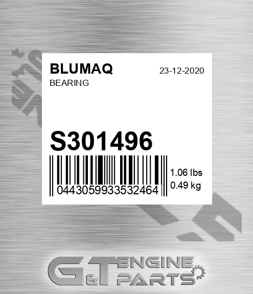 S301496 BLUMAQ Bearing