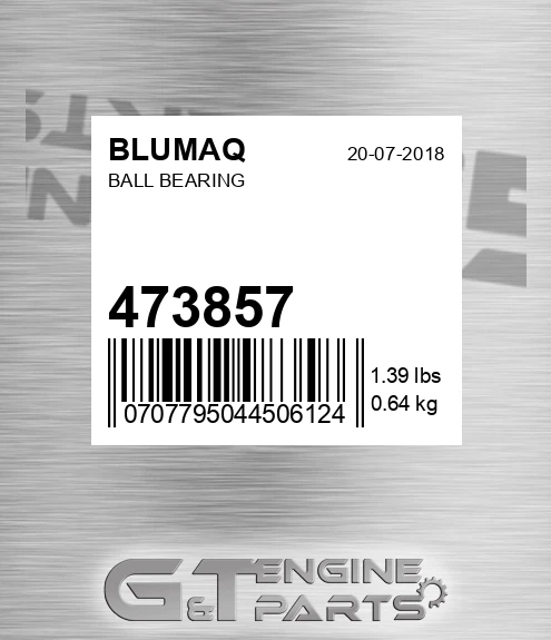473857 Ball Bearing for BLUMAQ