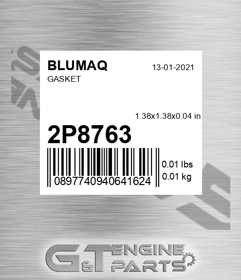 2P-8763 Gasket for BLUMAQ