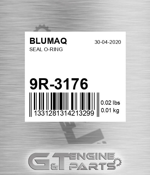 9R-3176 Seal O-ring for BLUMAQ