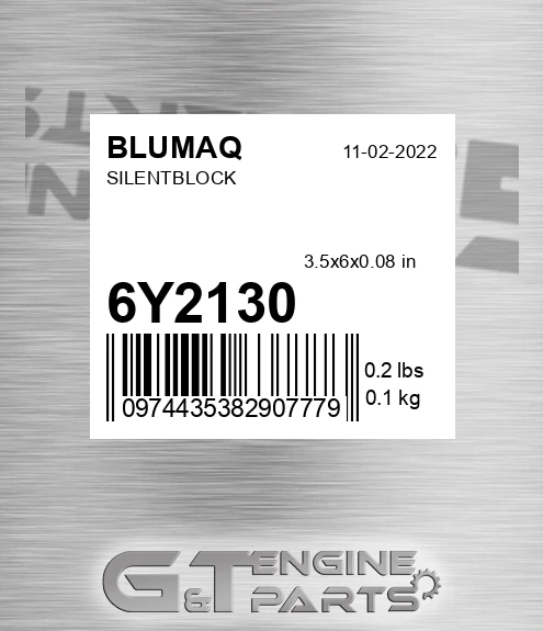 6Y-2130 Silentblock for BLUMAQ