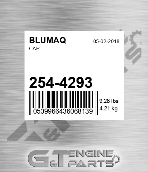 254-4293 Cap