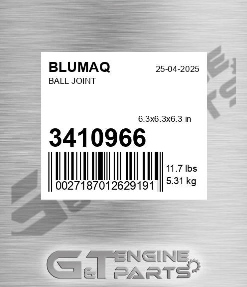 341-0966 Ball Joint for BLUMAQ