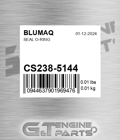 CS238-5144 Seal O-ring for BLUMAQ