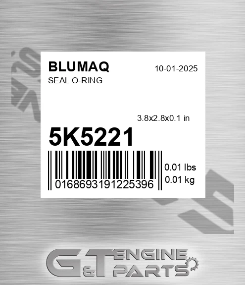 5K-5221 Seal O-ring for BLUMAQ