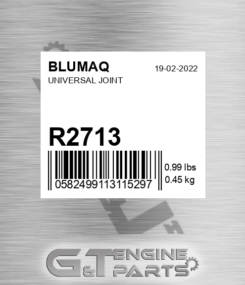 R2713 BLUMAQ Universal Joint