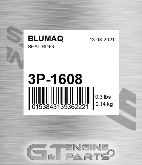 3P-1608 Seal Ring