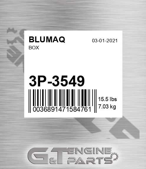 3P-3549 Box
