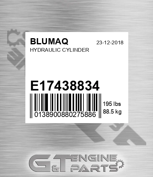 E17438834 Hydraulic Cylinder for BLUMAQ