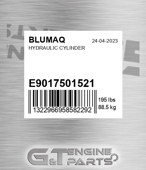 E9017501521 Hydraulic Cylinder for BLUMAQ