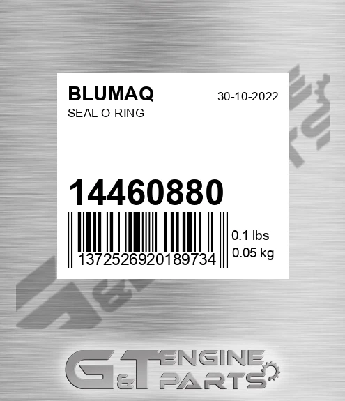 14460880 Seal O-ring