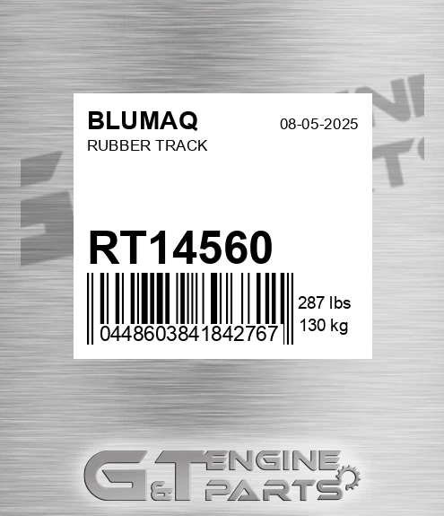 RT14560 Rubber Track