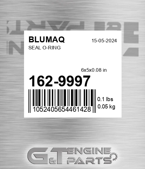 162-9997 Seal O-ring for BLUMAQ