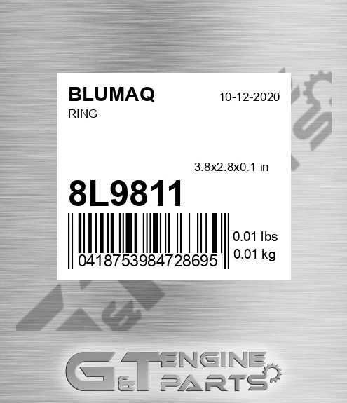 8L-9811 Ring for BLUMAQ
