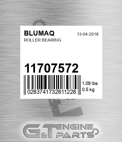 11707572 BLUMAQ Roller Bearing