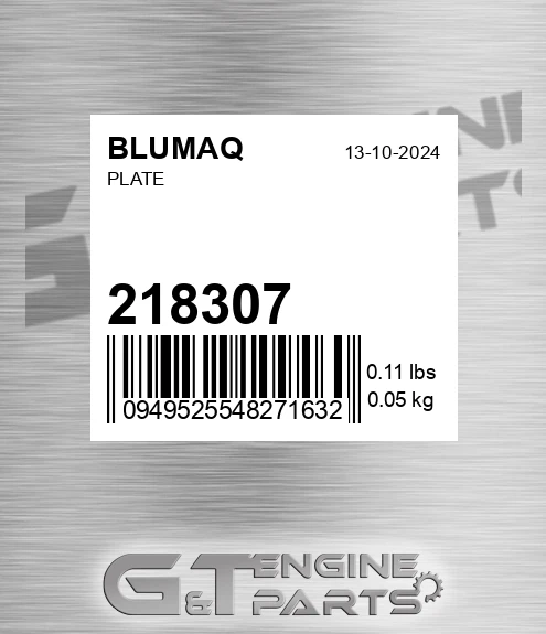 218307 BLUMAQ Plate