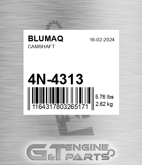 4N-4313 Camshaft for BLUMAQ