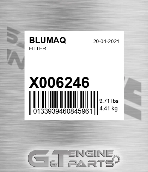 X006246 Filter